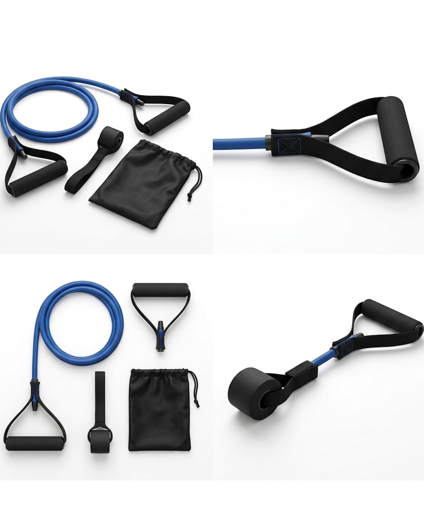 Bkwfx Door Anchor Latex Resistance Band Blue