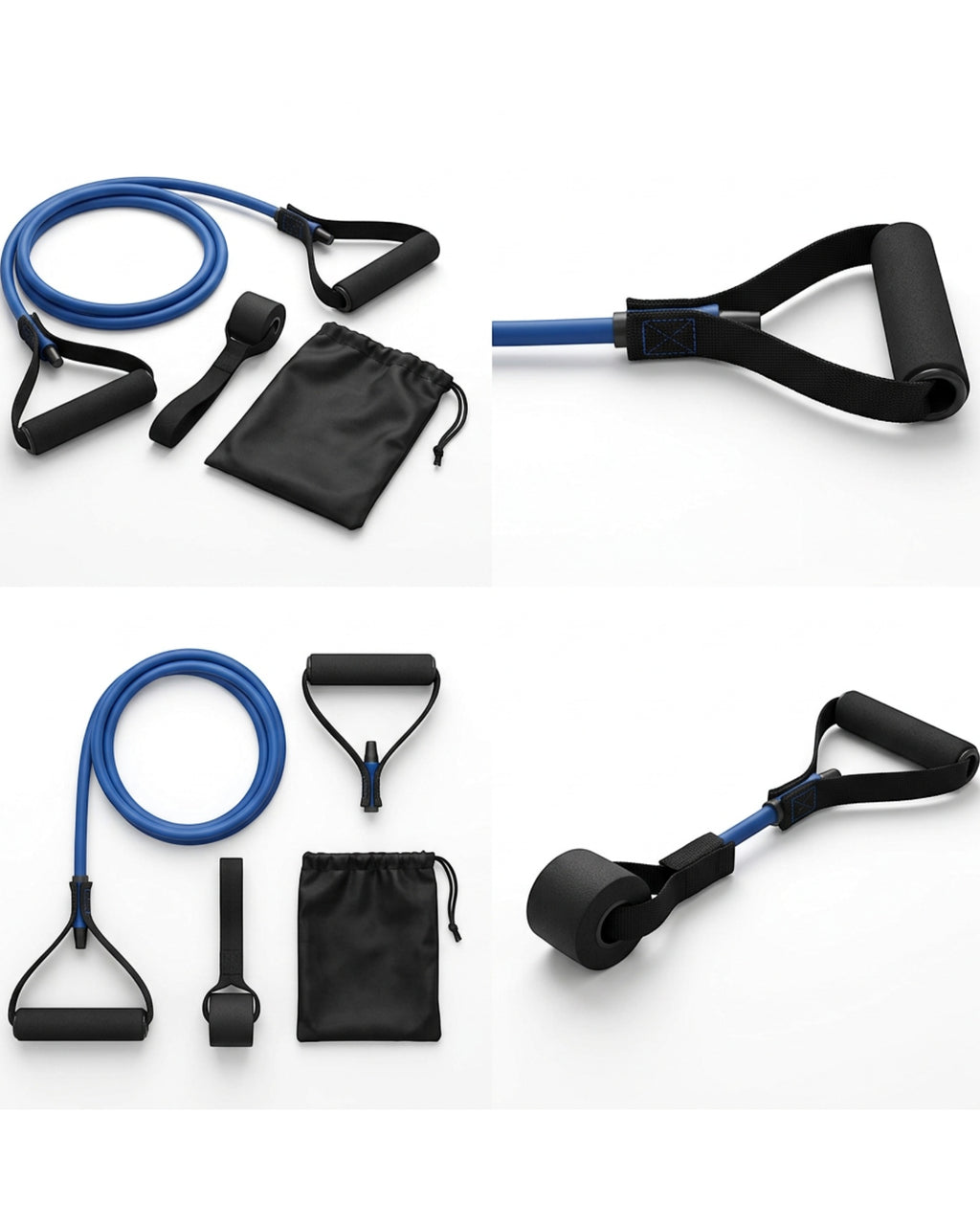 Bkwfx Door Anchor Latex Resistance Band Blue
