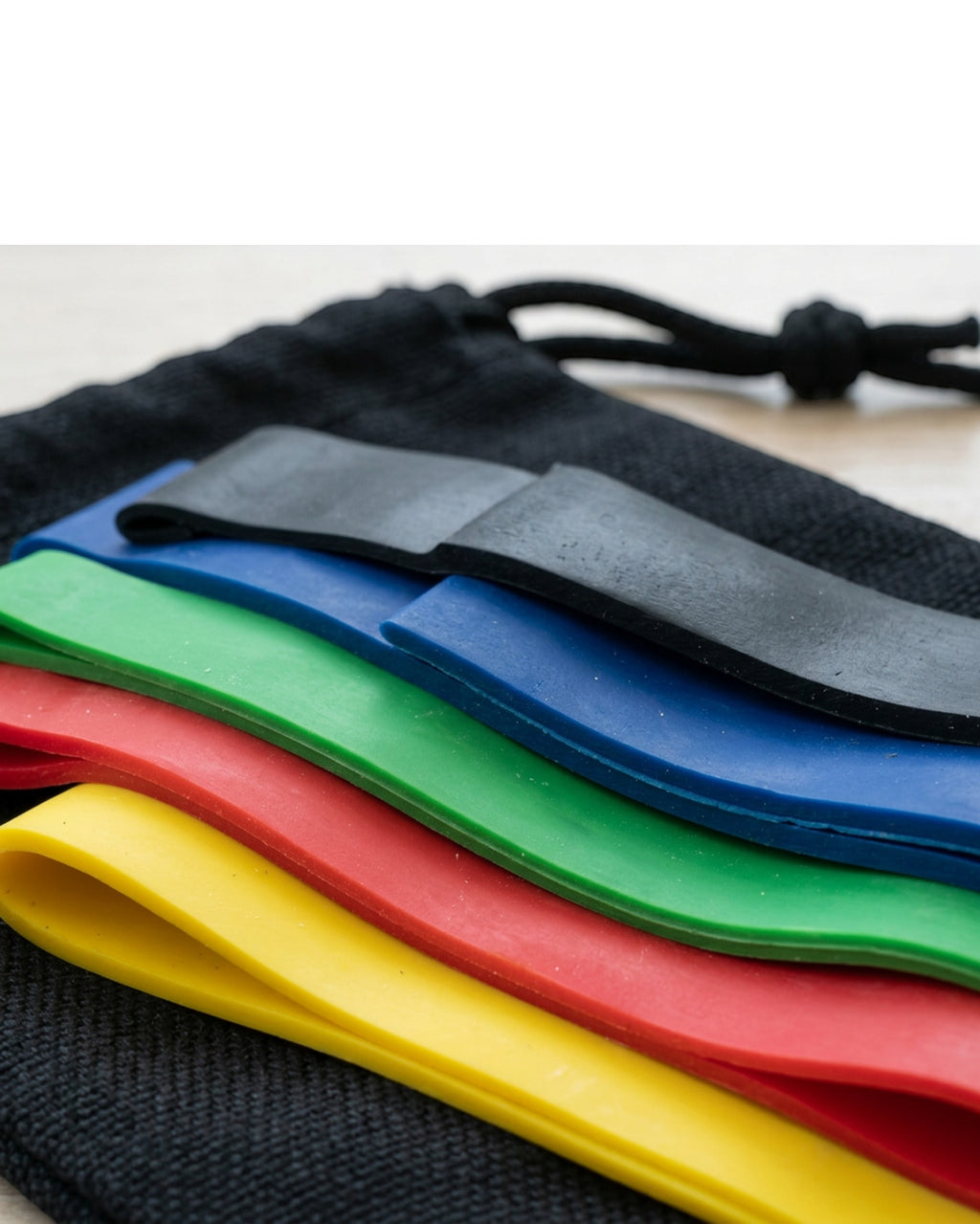 Bkwfx Five Level Latex Mini Loop Band Set Mixed Colors - Detail view