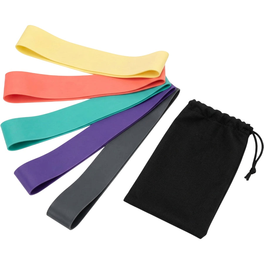 Bkwfx Five Level Latex Mini Loop Band Set Mixed Colors