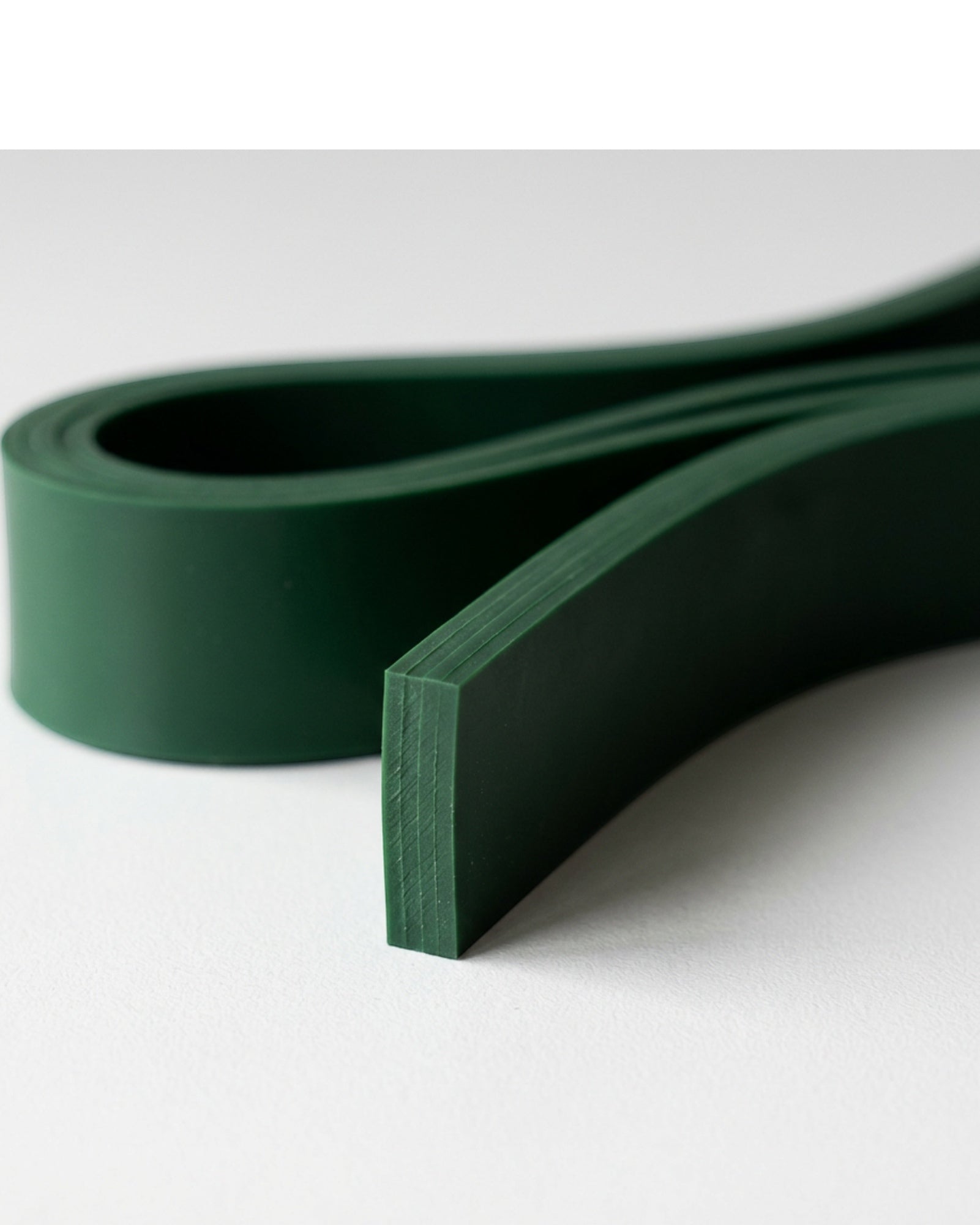 Bkwfx Long Latex Power Loop Resistance Band Dark Green - Detail view
